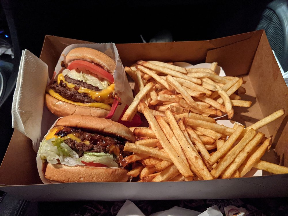 in n out burger photo